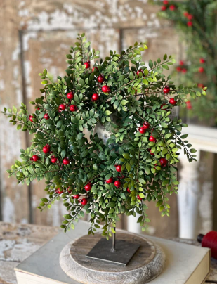 Lively Berry Bough Hanging Wreath