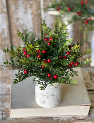Lively Berry Bough Hanging Wreath
