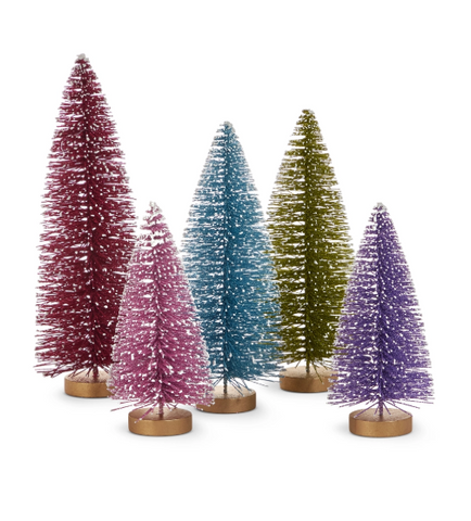 Glittered Tree (Mult. Colors)