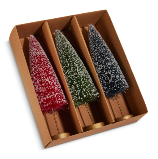 Bottle Brush Tree - Gld Base