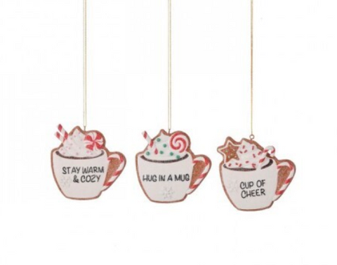 COCOA CUP OF SWEET ORNAMENT