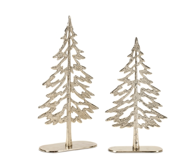 Gold Aluminum Tree