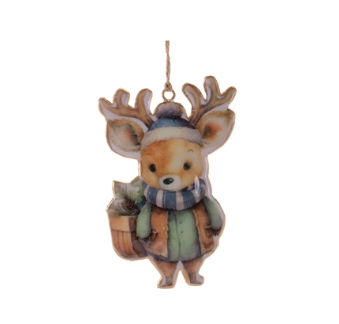 Winter Animal Ornament - Iron