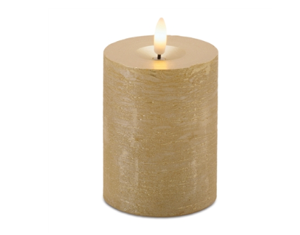 FIA Wick Candle  Wax/Plastic - Gold (3 sizes)
