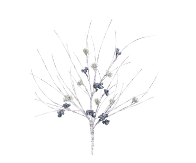 Birch and Pine Branch  Plastic