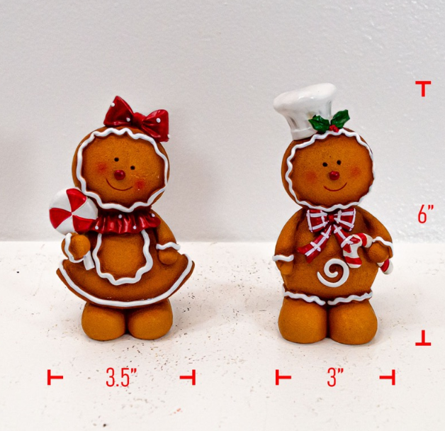 Gingerbread Decor -Poly