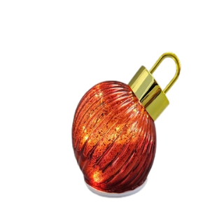 Rotating Ribbed Ornament