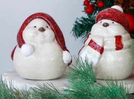 Christmas Bird / Red Accents