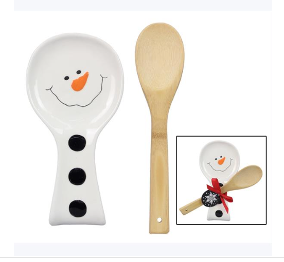 Snowman Spoon Rest