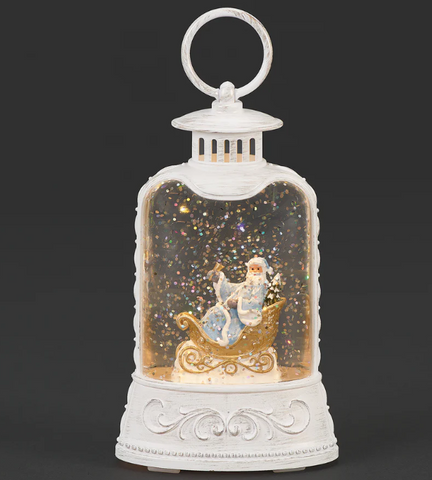 Lighted Lantern Santa's Sleigh