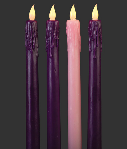 LED Advent Candle Set