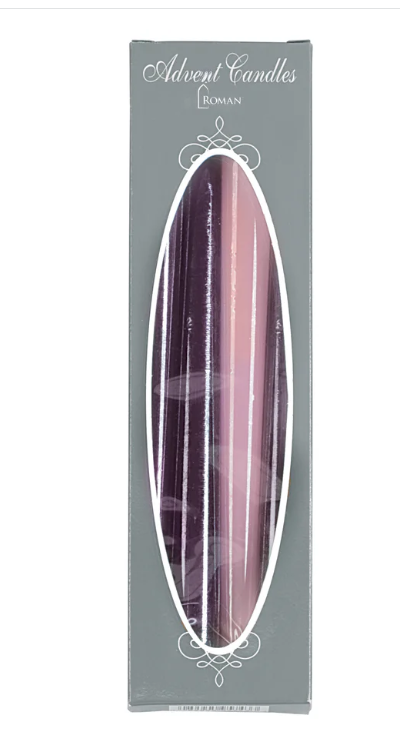 Advent Taper Candles – Set of 4