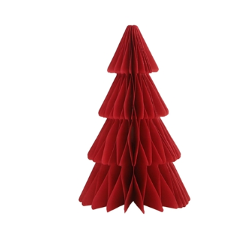 Paper Christmas Tree - Red, Green, White