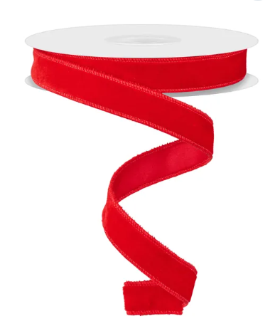 Deluxe Velvet/Satin Backing 7/8" (4 colors)