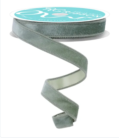 Deluxe Velvet/Satin Backing 7/8" (4 colors)