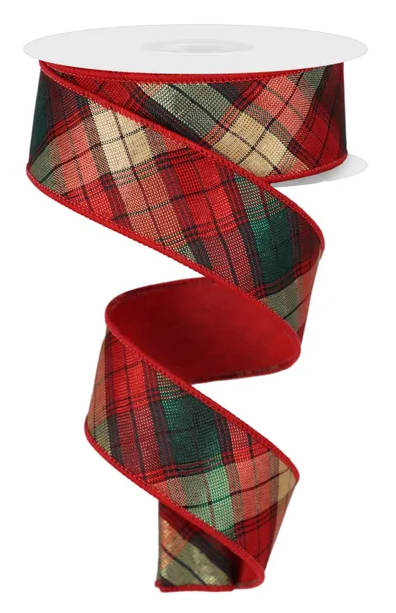 MET PLAID/DIAGONAL FUSED BACK