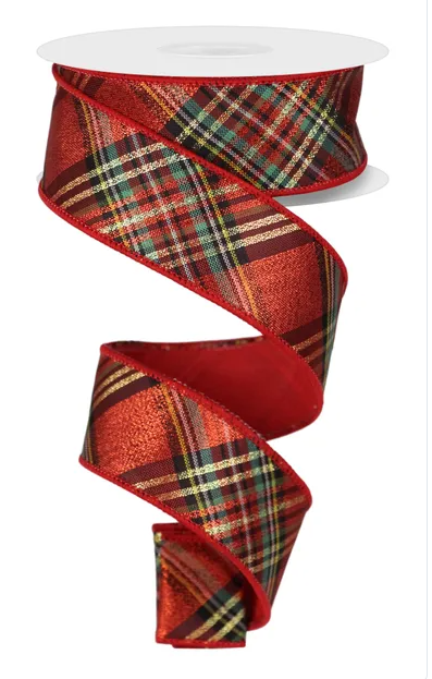 MET PLAID/DIAGONAL FUSED BACK