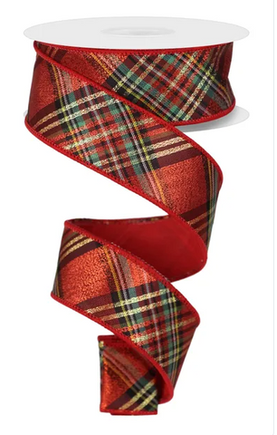 MET PLAID/DIAGONAL FUSED BACK