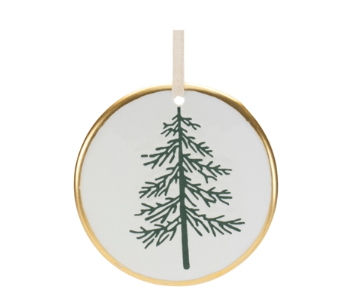 Tree Ornament - Disc