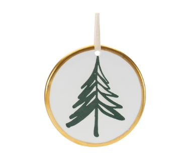 Tree Ornament - Disc