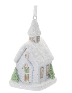 Church Ornament - Resin