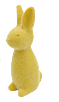 Mini Flocked Bunny