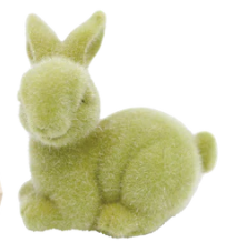 Mini Flocked Bunny