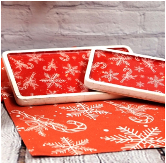 Red Snowflake Collection