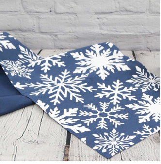Blue Snowflake Placemat