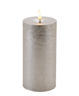 FIA Wick Candle  Wax/Plastic - Silver (3 sizes)