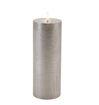 FIA Wick Candle  Wax/Plastic - Silver (3 sizes)