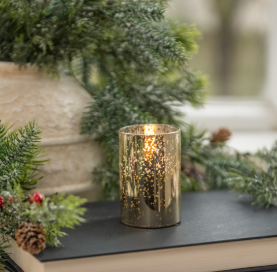 Mercury Glass 3D Flame Candle (3 colors)