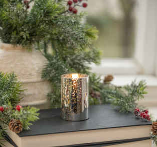 Mercury Glass 3D Flame Candle (3 colors)