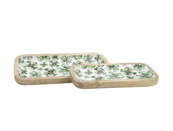 Irish Blessings Enamel Oval Trays