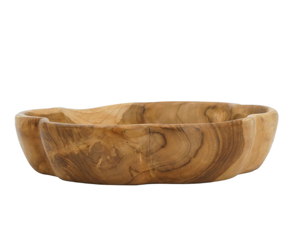 Teak Dough Bowl