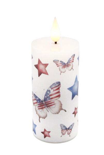 Stars and Stripes LED Votive (2 sizes)