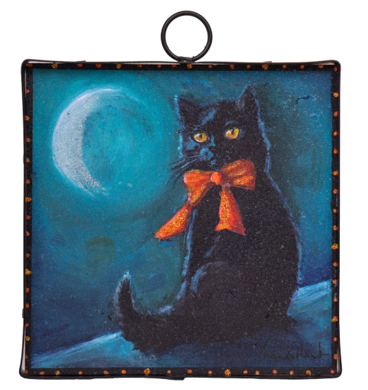 Mini Hamilton Black Cat & Bow Gallery