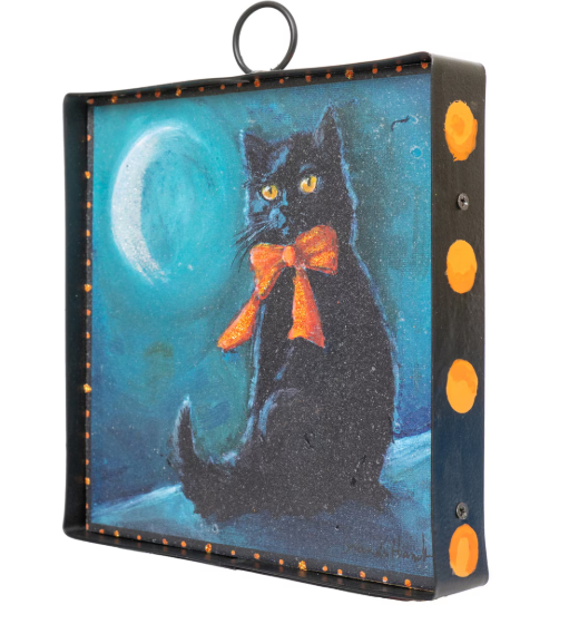 Mini Hamilton Black Cat & Bow Gallery