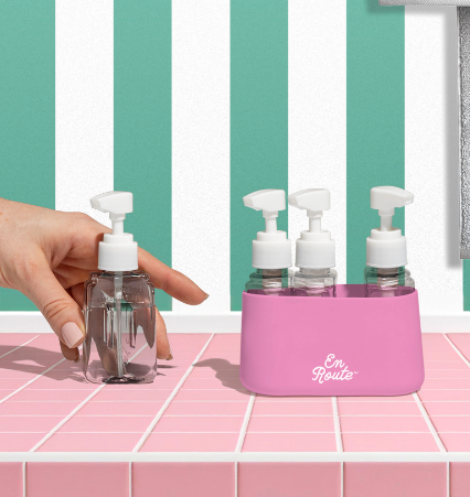 Bon Voyage 4 Piece Travel Bottles