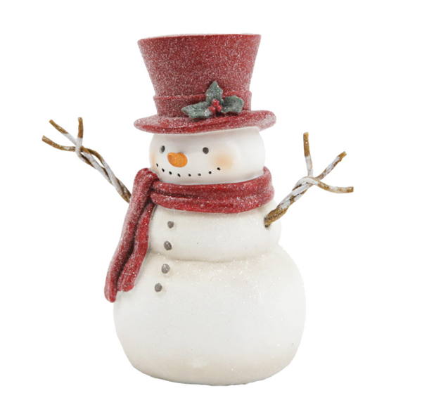 Crimson Snowman (2 sizes)