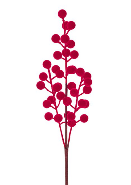 Flocked Berry Collection (2 sizes)