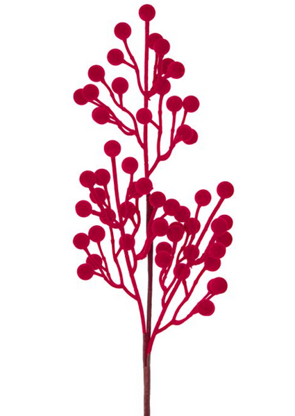 Flocked Berry Collection (2 sizes)