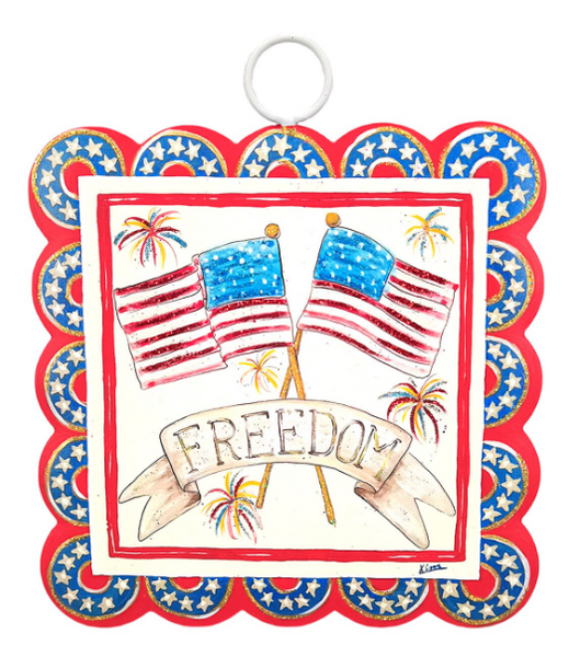 Kross Scallop Freedom Flag