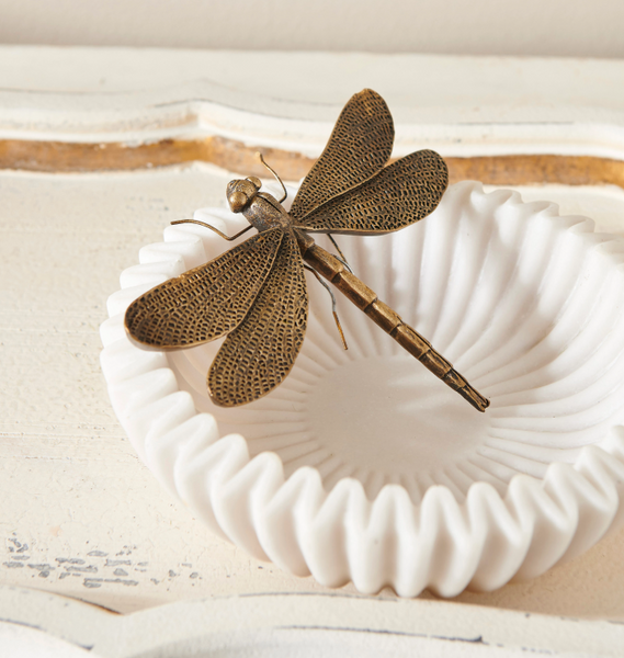 Antique Gold Dragonfly