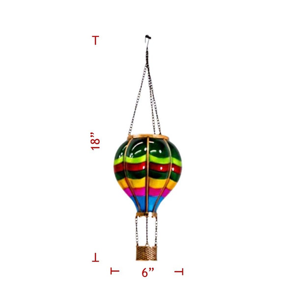 Green Hot Air Balloon
