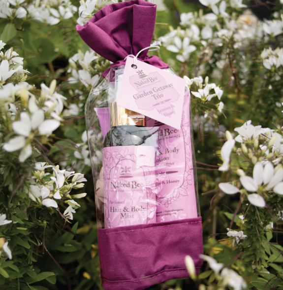 Jasmine & Honey Garden Getaway Trio Prepack - Naked Bee