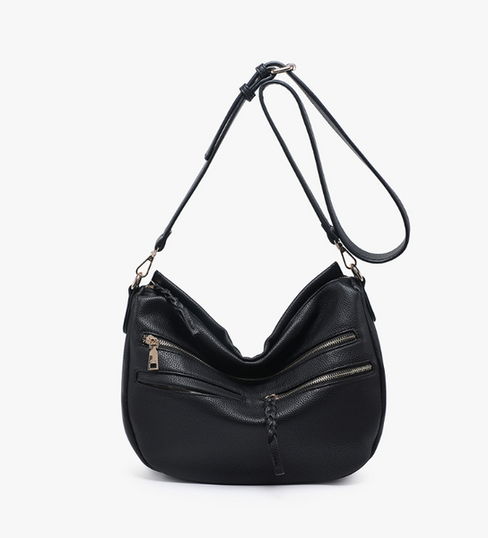 Josephine Vegan Multi-Pocket Crossbody (multiple colors)