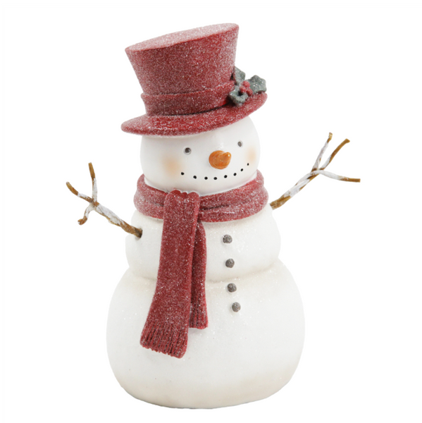 Crimson Snowman (2 sizes)
