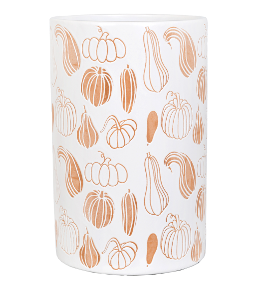 Orange Pumpkins Glass Jar (3 styles)