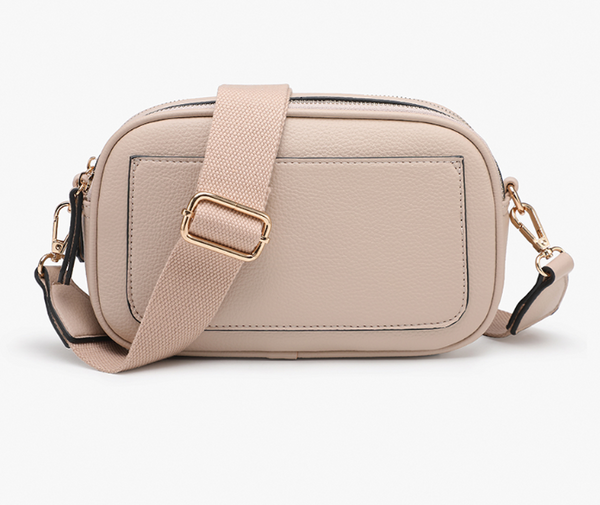Sky Dual Zip Crossbody (multiple colors)